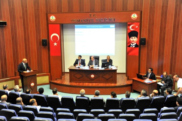 Osmaniye'de İl Koordinasyon Kurulu Toplantısı